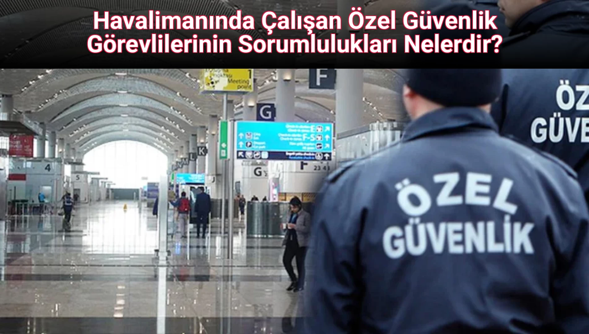 Havalimanında Çalışan Özel Güvenlik Görevlilerinin Sorumlulukları Nelerdir?